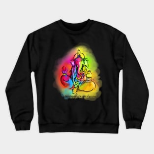 Ganesha: God of Wisdom Crewneck Sweatshirt